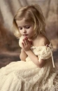 Praying girl