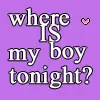 WHERE IS MY BOT 2NIGHT??