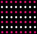 pink polka dots