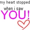 My heart stopped
