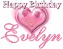 Happy Birthday Evelyn