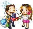 Shopping couple