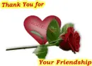 Thank You For Your Friendship