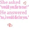 Love story.