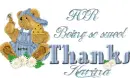 Thanks for being so sweet..Karina