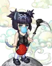 Cat Girl with Moon walk