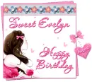 Happy Birthday Evelyn