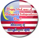 Happy 52nd year of Malaysia's Independence Day !
