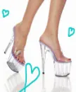 Plastic Platform Shoes