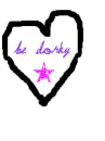 be dorky