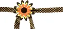 Brown  flower divider