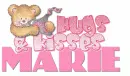 hugs and kisses...MARIE