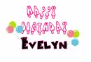 happy birthday evelyn