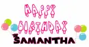 Happy Birthday Samantha