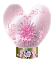 Pink Heart Globe