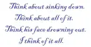 sinking