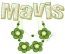 Mavis Green Flower