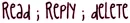 read reply remove