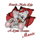 Sweet love bear.Marie