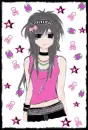 girl in pink