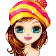 cute doll wink