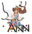 Fairy Girl Name Tag