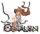 Fairy Girl Name Tag