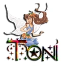 Fairy Girl Name Tag