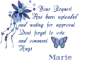 your request marie