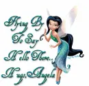 Flying By To Say Hello There,Hugs Angela