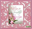 picture frame  with flowers
