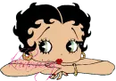 khamiey with betty boop winking