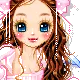 cute doll in pink