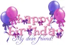 Happy Birthday my friend!