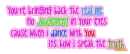 New Classic Lyrics Glitter