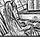 dark sketch- girl on piano