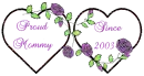 Proud Mommy Since 2003 Purple