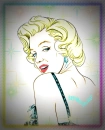 COLORING MARILYN MONROE