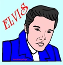 COLORING ELVIS PRESLEY