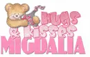 hugs and kisses Migdalia