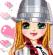 cute doll with hat
