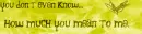 You dont even know