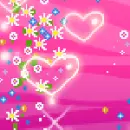 pink hearts