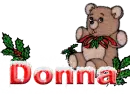 X-mas Bear Donna