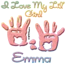I Love My Lil' Girl Emma
