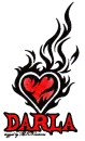 Darla Flaming Tribal Heart