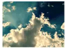 Clouds.