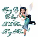 Flying By To Say Hello There,Hugs Mom