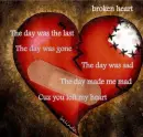 broken heart