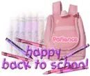Patience ... back to school